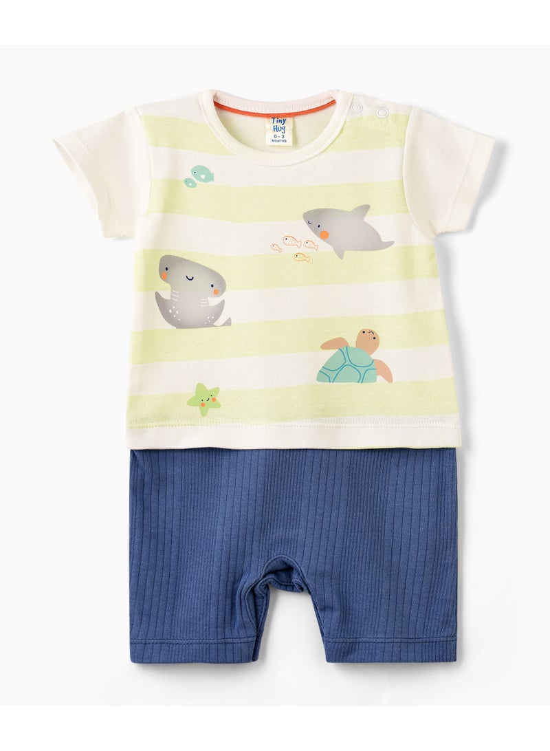 Tiny Hug BABY BOYS ROMPER - Image 1